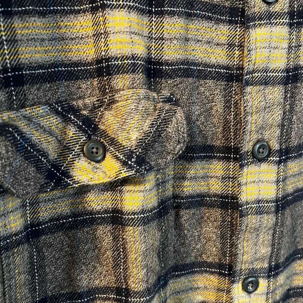 PATAGONIA Men’s Fjord Flannel Button Down Shirt-  XXL - Picture 4 of 7